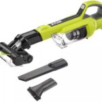 RYOBI ONE+ 18V : Un aspirateur sans fil compact avec brosse motorisée pour le nettoyage efficace.