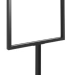 Stand d&rsquo;affichage extérieur pour menus et promotions dans les restaurants et cafés.