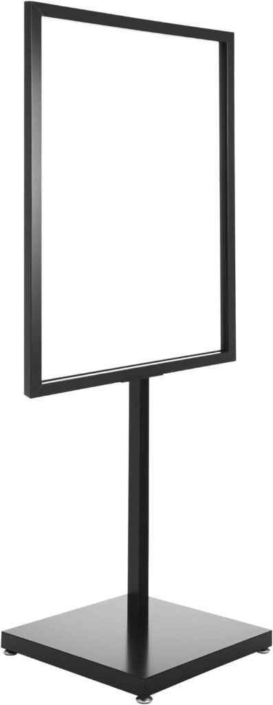 Stand d’affichage extérieur pour menus et promotions dans les restaurants et cafés.