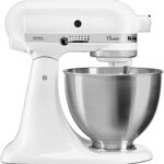 KitchenAid Classic 5K45SS : Robot culinaire 4,3L avec moteur inclinable et 10 vitesses