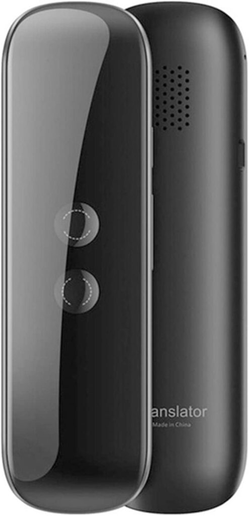 Dispositif de traduction vocal Bluetooth portable disponible en 127 langues pour les voyages professionnels