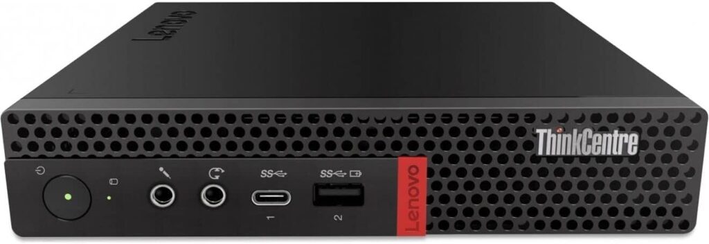 Lenovo présente le ThinkCentre M720q Tiny avec processeur i5, 32 Go de RAM et Windows 11 Pro.