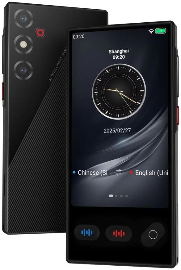S35 Instant Voice Translator : traduction instantanée en 12 langues, support hors ligne disponible