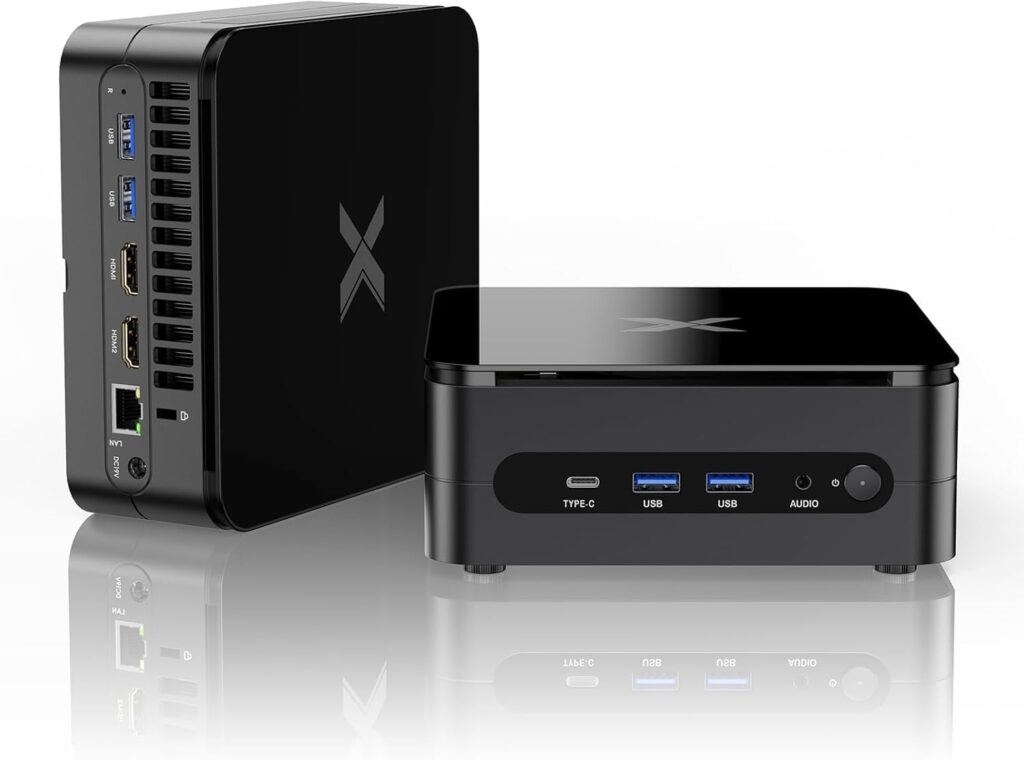 DREAMFYRE Mini PC Ryzen 9 7940HS : Bureau 4K UHD avec support triple écran et WiFi 6