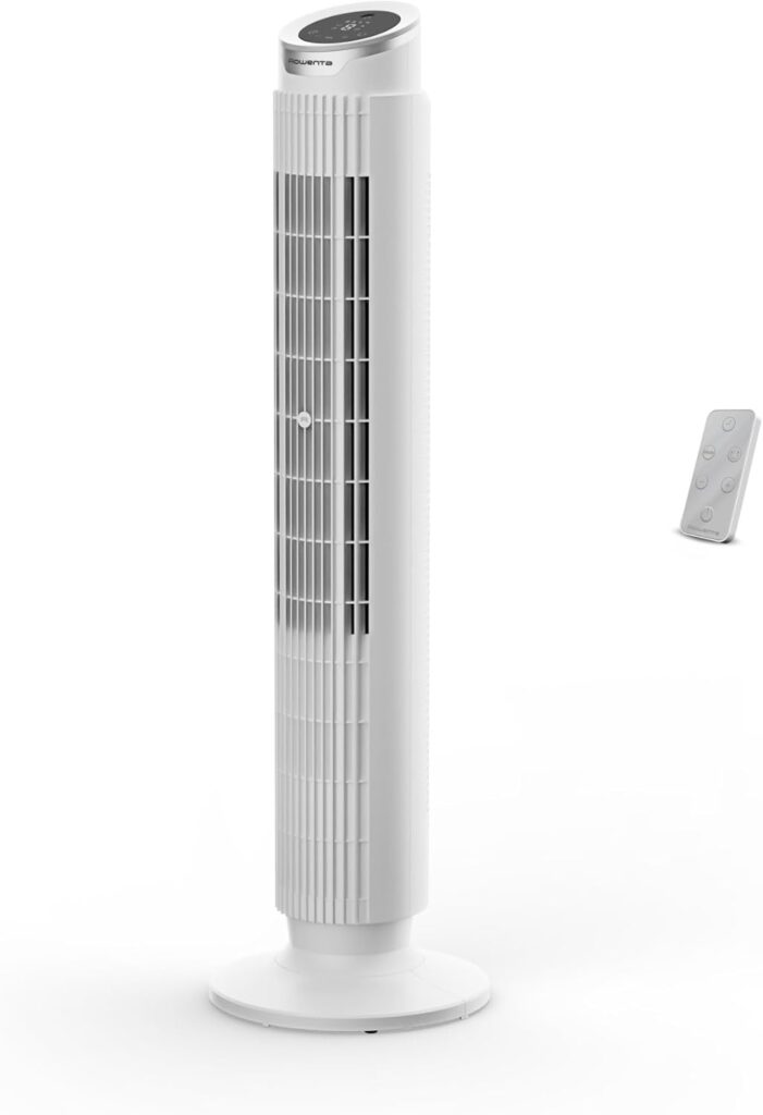 Rowenta Eole Silence Force : Ventilateur colonne 1900 m³/h avec télécommande et oscillation à 90°