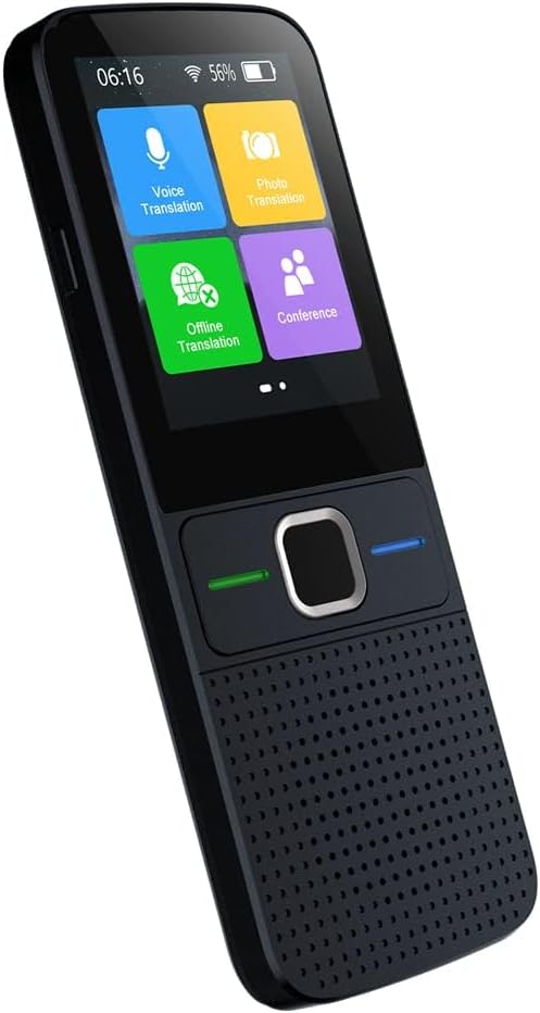 Garvee Smart Voice Translator : Traduction instantanée en 137 langues, usage WiFi et hors ligne.