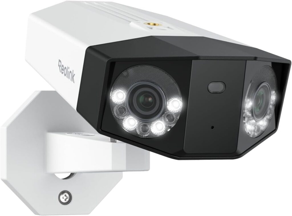 Reolink lance une caméra PoE 16MP avec vision panoramique 180° et détection de mouvements.