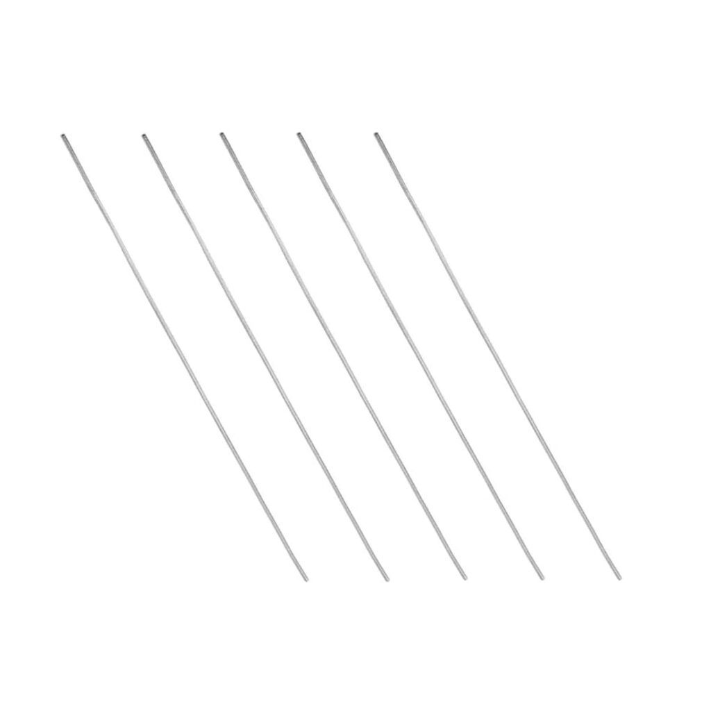 TOP-VIGOR lance un lot de 5 tiges rondes en acier inoxydable pour le bricolage et l’artisanat.
