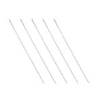 TOP-VIGOR lance un lot de 5 tiges rondes en acier inoxydable pour le bricolage et l’artisanat.