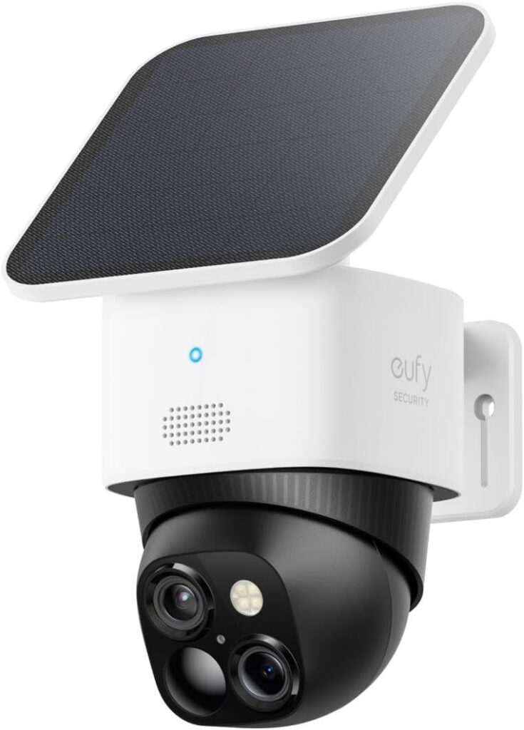 Eufy SoloCam S340 : caméra de surveillance extérieure 3K avec suivi automatique et vision nocturne