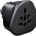 UGREEN Adapter de voyage universel compact pour prises US, UK, AU et CN vers EU