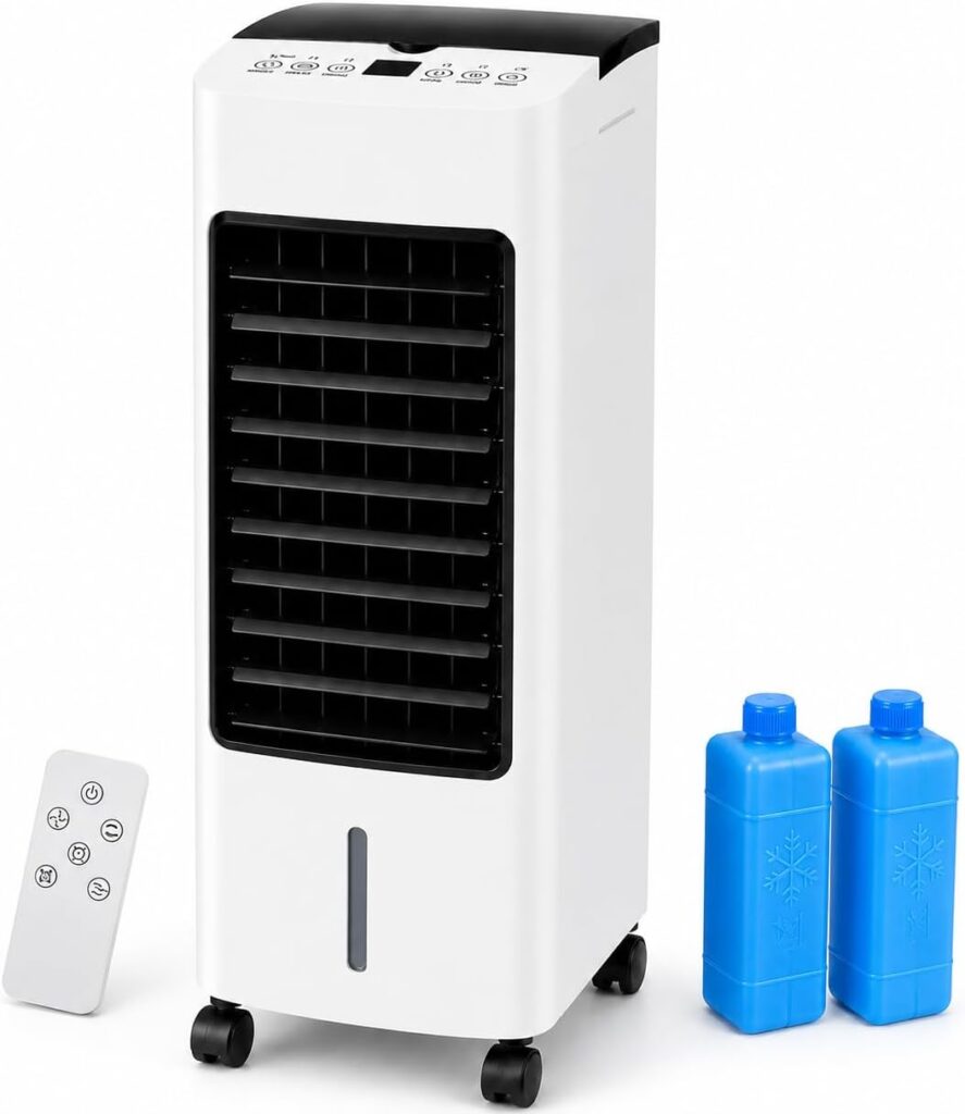 Mobile Air Cooler 3 en 1 avec réservoir de 4L : une solution pour les températures élevées.