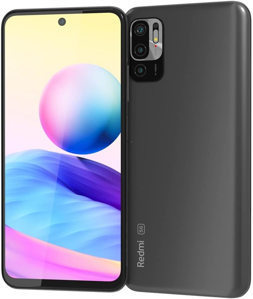 Lancement du Xiaomi Redmi Note 10 5G avec 4 Go de RAM et 128 Go en Graphite Grey.