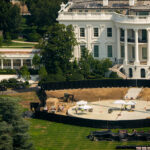 Donald Trump demande à la Cour suprême de transformer une salle de bal en complexe militaire