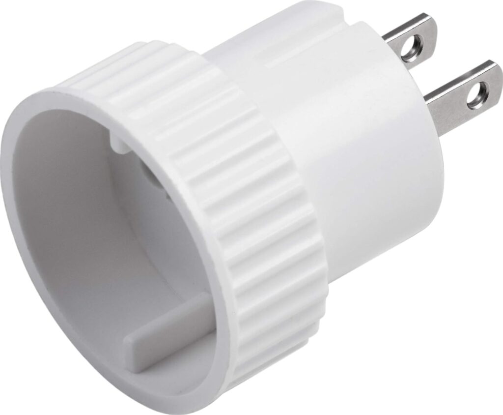 Adaptateur de voyage Meister Type A : compatible avec USA, Canada, Thaïlande et 20+ pays.
