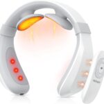 Massager cervical FAMILY avec 6 modes et 15 niveaux, contrôlable à distance pour divers usages.