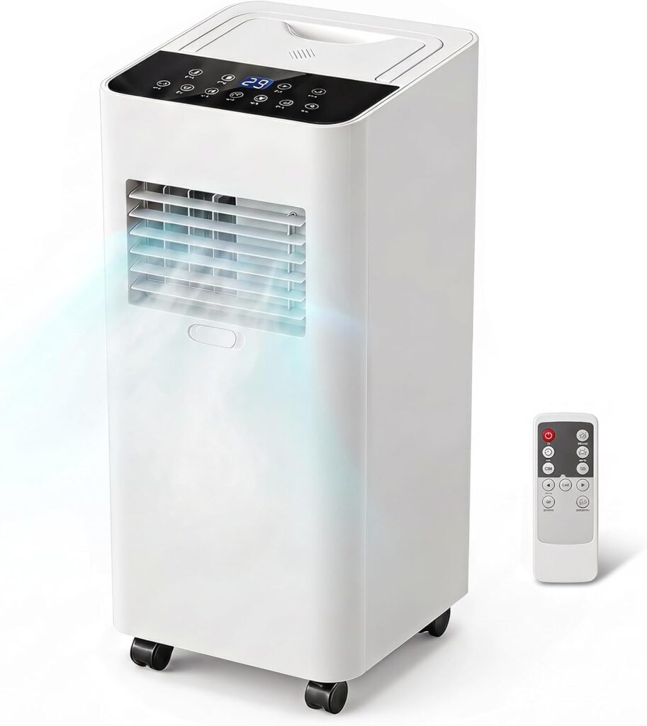 Lancement d’un climatiseur mobile offrant refroidissement, ventilation et déshumidification.