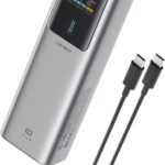 CUKTECH 10 Plus 100W, batterie externe 15000mAh, certifiée CCC, approuvée pour aviation.