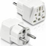 Universal Plug Adapters : Utilisation des adaptateurs UK et USA vers la France pour les voyageurs.