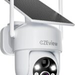 CZEview 2K : Nouvelle caméra de surveillance sans fil avec vision nocturne et alerte de mouvement