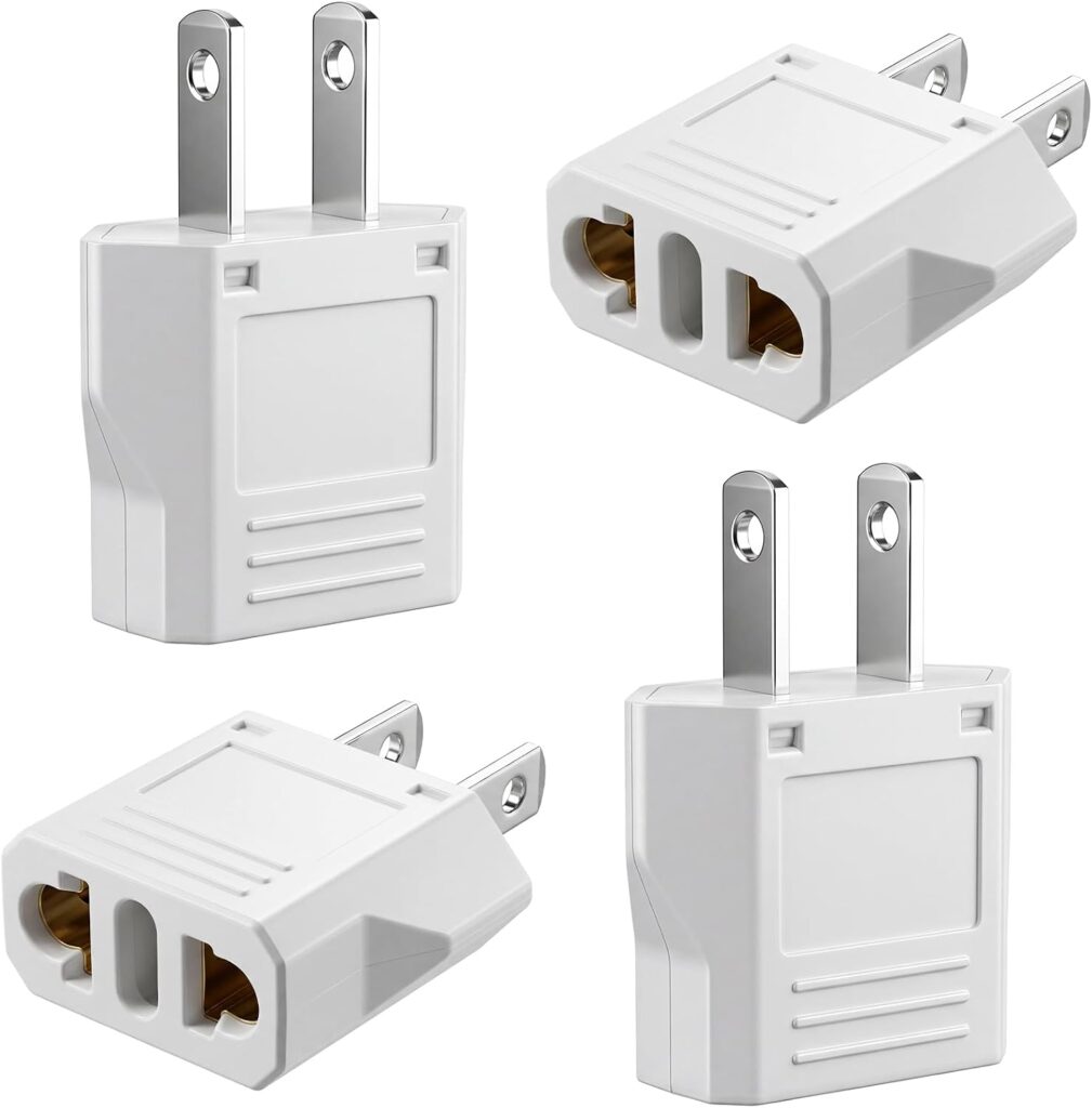 Pack de 4 Adaptateurs Universels pour USA, Canada, Japon, Mexique et Europe