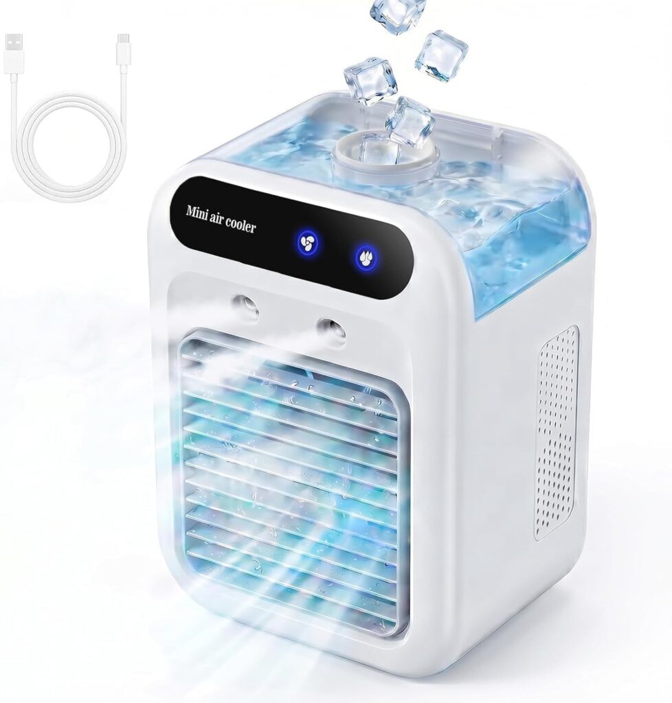Air Conditionné Mobile Silent : Un Cooler Portable de 500ml pour Maison et Bureau