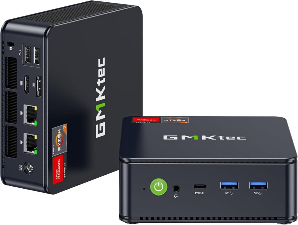 GMKtec lance un Mini PC Ryzen 7 7730U avec triple affichage et double LAN 2.5G.