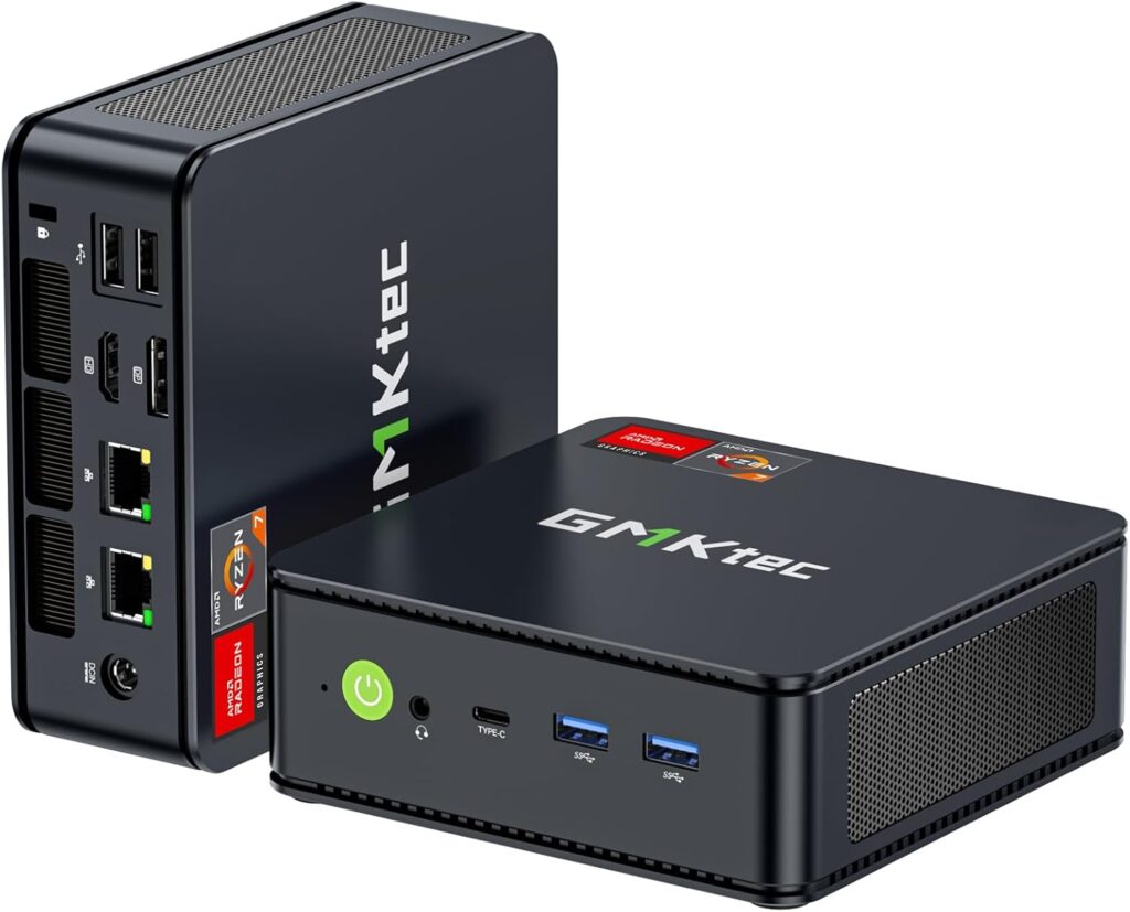 GMKtec M5 Ultra Mini PC : Ryzen 7 7730U, triple affichage 4K, et réseau 2.5GbE.