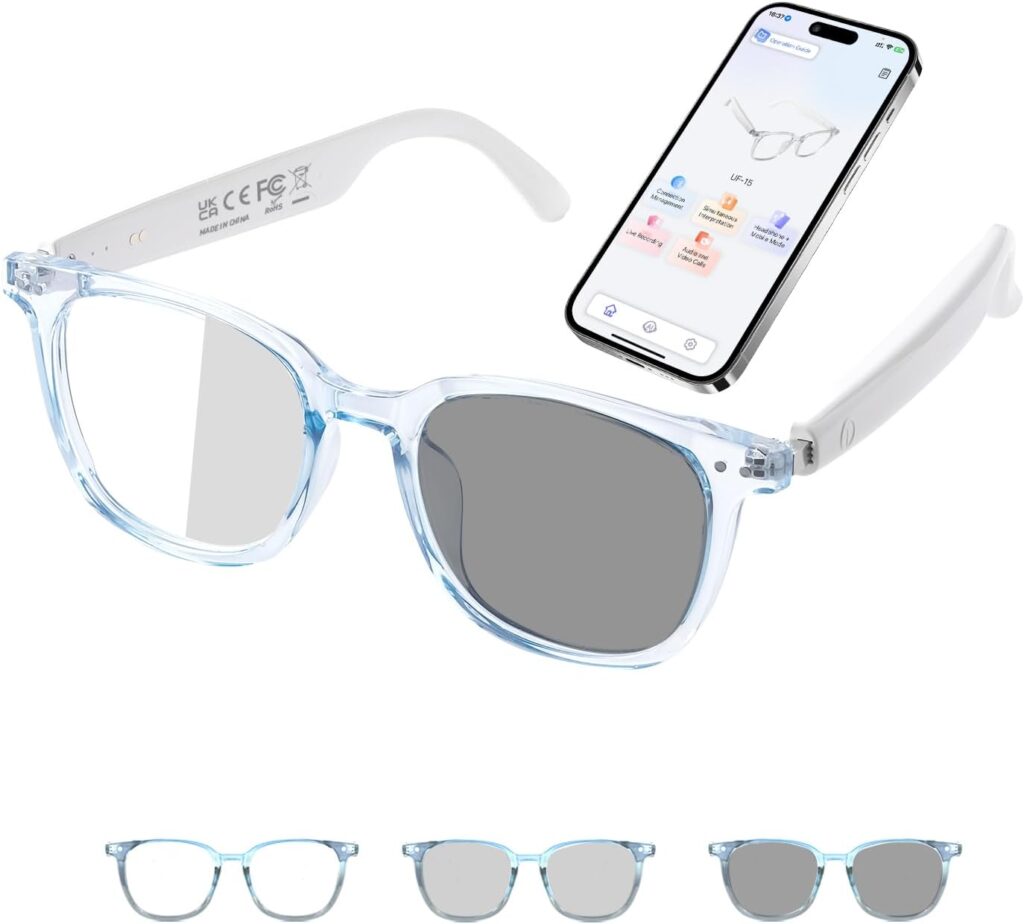 Lunettes de traduction AI : traduction en temps réel dans plus de 160 langues pour les professionnels.
