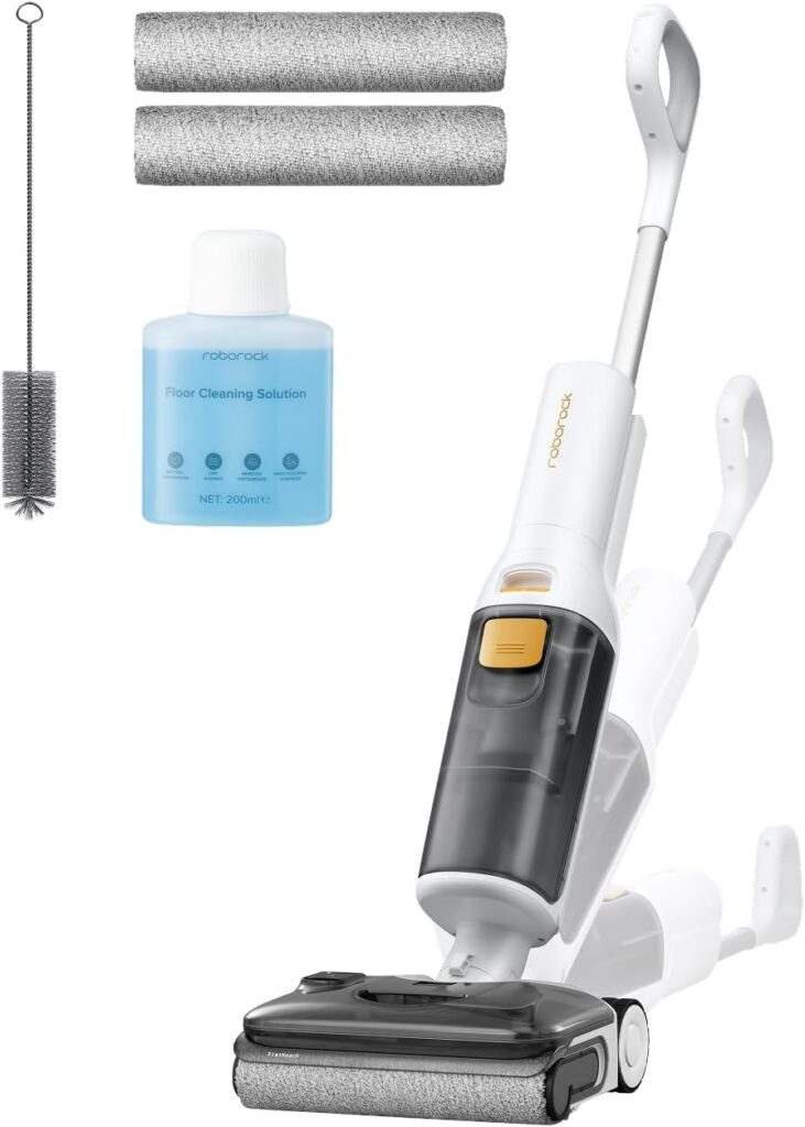 Roborock F25 GT Gen2 : aspirateur sans fil à haute température et auto-nettoyage.