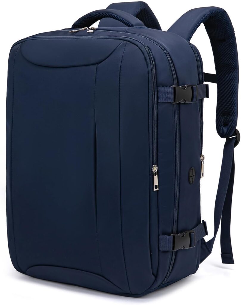 Cabin Luggage 45x36x20 cm pour EasyJet : sac à dos de voyage avec compartiment pour ordinateur 15,6 pouces