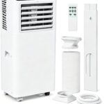 Air Conditionné Mobile 8000 BTU : Système de Refroidissement 3 en 1 pour Sous-Sols et Chambres