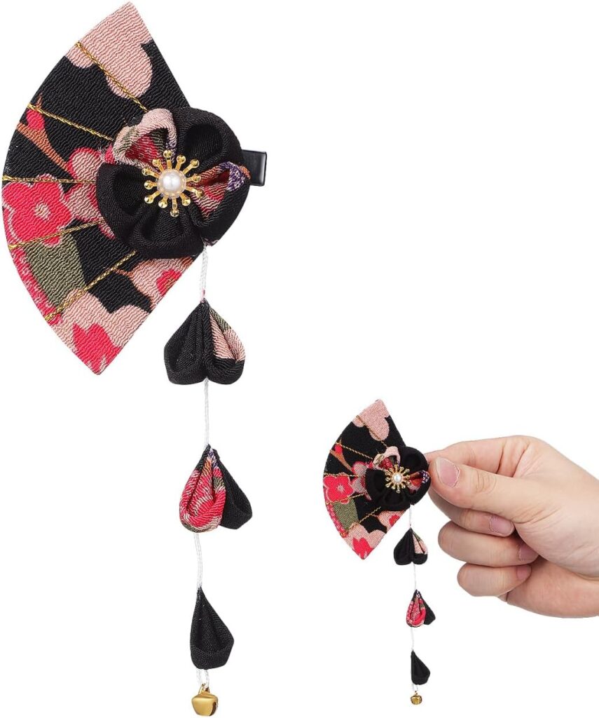 Accessoire de coiffure japonais Holibanna pour filles et femmes, pratique pour événements et voyages