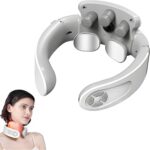 Lancement d’un masseur cervical portable avec thérapie thermique et réglages personnalisables.