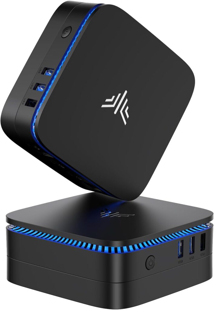 Lancement du NiPoGi AK1Plus Mini PC Celeron N5095 avec 16 Go de RAM et 256 Go de SSD sous Windows 11 Pro