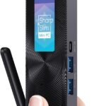 MeLE PCG02 Mini PC Stick Fanless sous Windows 11 avec processeur Alder Lake N100 et options de connectivité 4K.