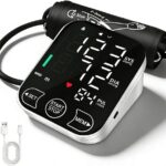 Moniteurs de pression artérielle automatiques avec affichage LCD large pour un usage domestique.