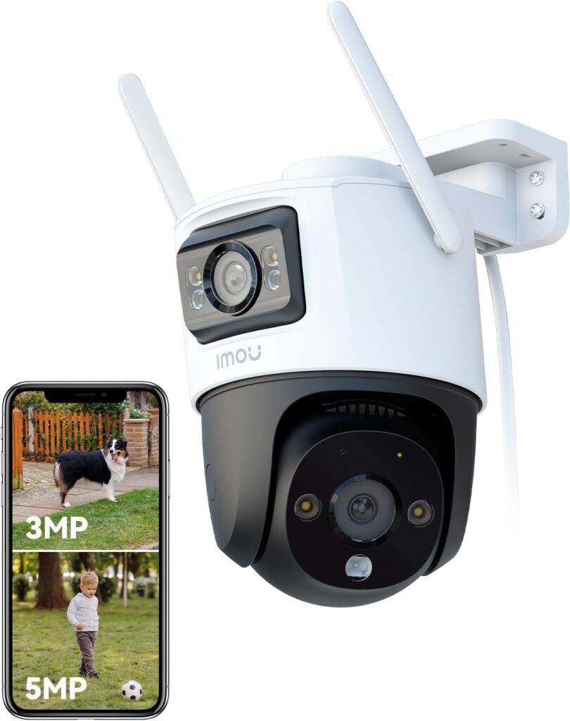 Imou lance une caméra de surveillance extérieure 4K avec détection IA et vision nocturne 30m.