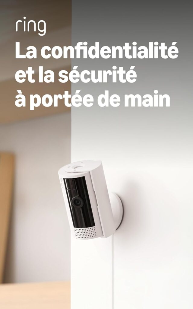Ring Indoor Camera 2nd Gen : Sécurité domestique avec vidéo HD et audio bidirectionnel.