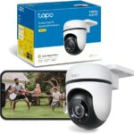 Tapo C500 : caméra extérieure 1080P WiFi avec détection AI et stockage jusqu’à 512GB.