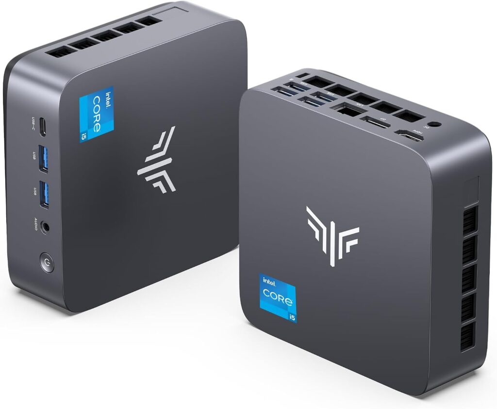 NiPoGi P3 Mini PC : Intel Core i5-12500H, 16 Go RAM, conçu pour utilisation scolaire et bureau
