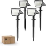 Philips lance un pack de quatre projecteurs solaires étanches pour jardins et allées.
