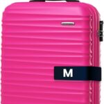 WITTCHEN : Valise cabine rigide en ABS de taille M conforme aux normes Air France et EasyJet