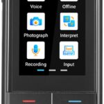 Traducteur vocal bidirectionnel WiFi avec écran tactile de 2,8 pouces, supporte 138 langues.