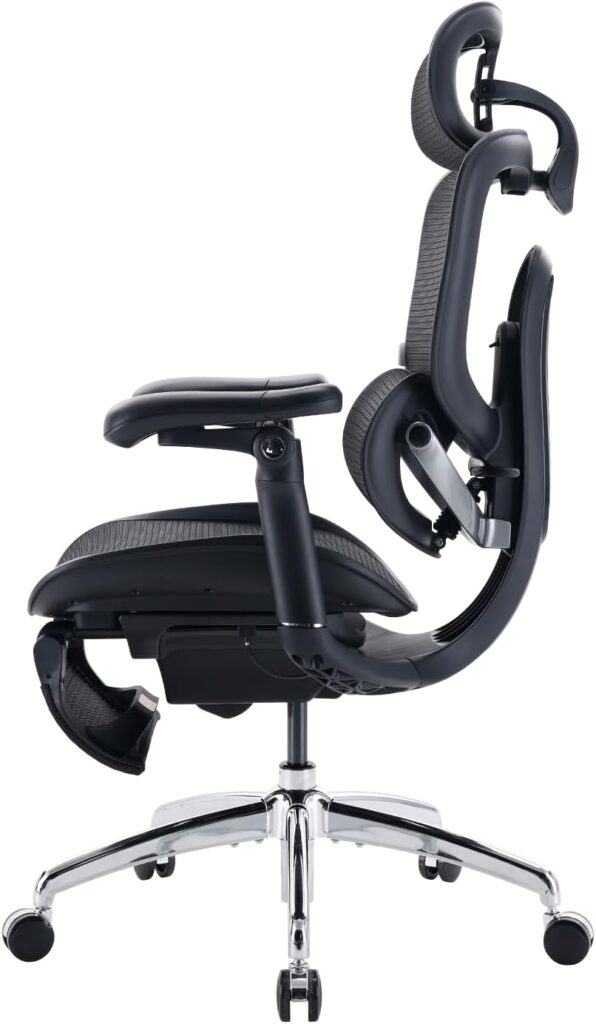 SIHOO Doro C300 Pro V2 : chaise de bureau ergonomique avec support lombaire dynamique et repose-pieds