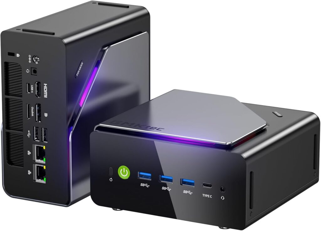 GMKtec lance un Mini PC Gaming Intel Ultra 5 125U avec capacités 4K et 32 Go de RAM DDR5