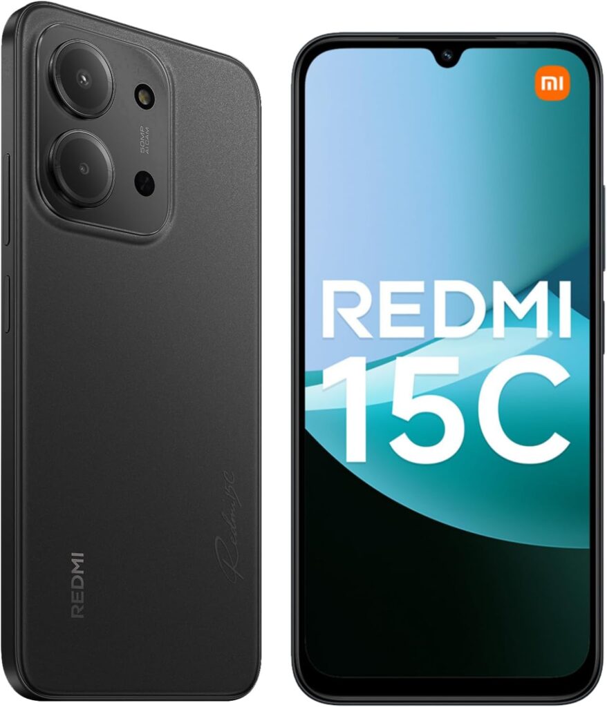 Xiaomi lance le Redmi 15C : smartphone dual SIM avec 256 Go de stockage et 4 Go de RAM.