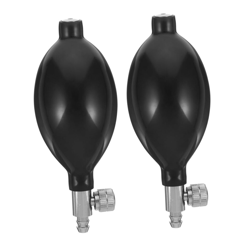 Accessoires de gonflage pour tensiomètre : Ensemble de 2 ampoules en latex anti-stress.