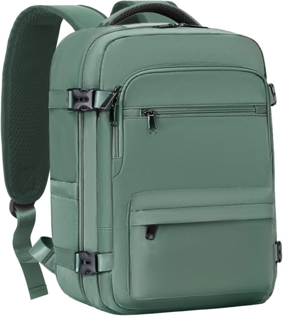 Coolife Cabin Backpack : Sac à dos léger et imperméable pour voyages d’affaires en Europe