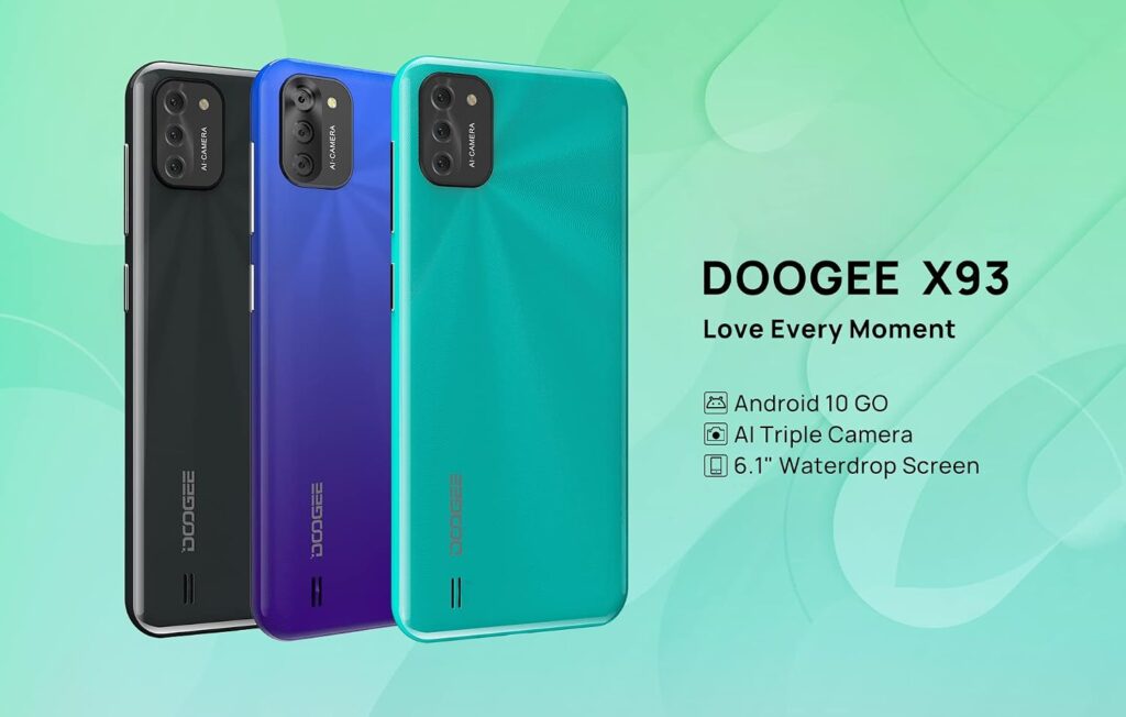 Lancement du téléphone X93 avec écran HD de 6,1 pouces et double SIM à prix abordable.